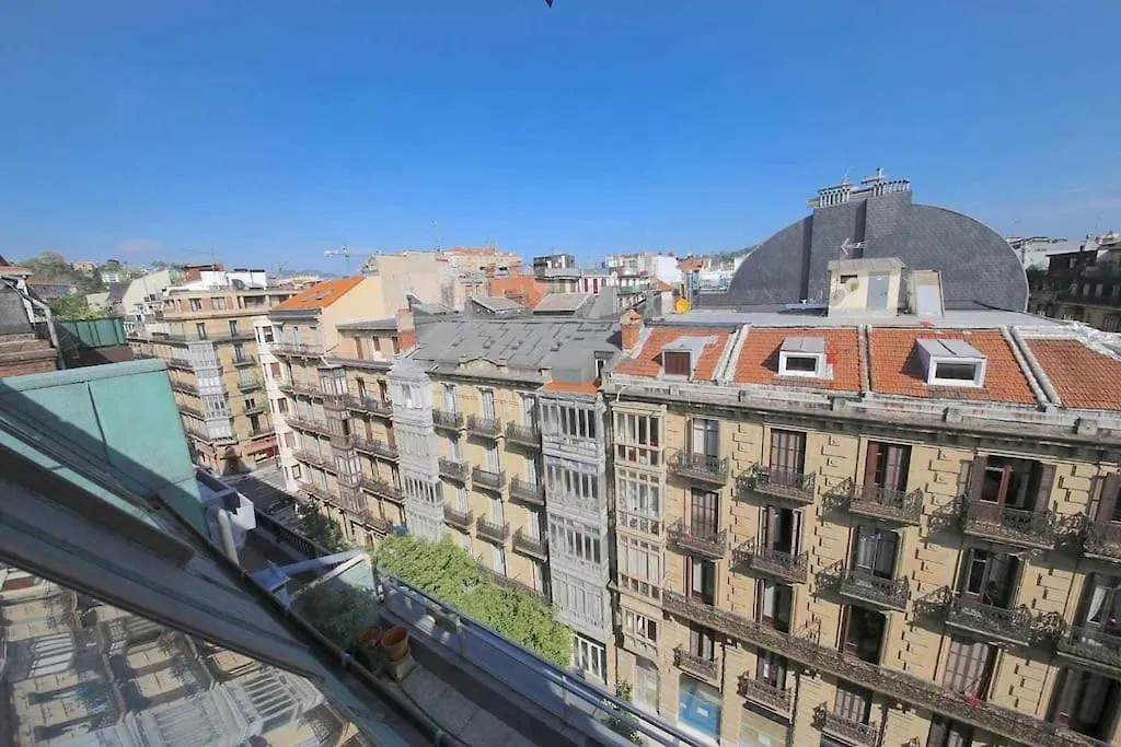 Apartmán Atico Centro Para 3, Ac, Luz Y Comodidad San Sebastián