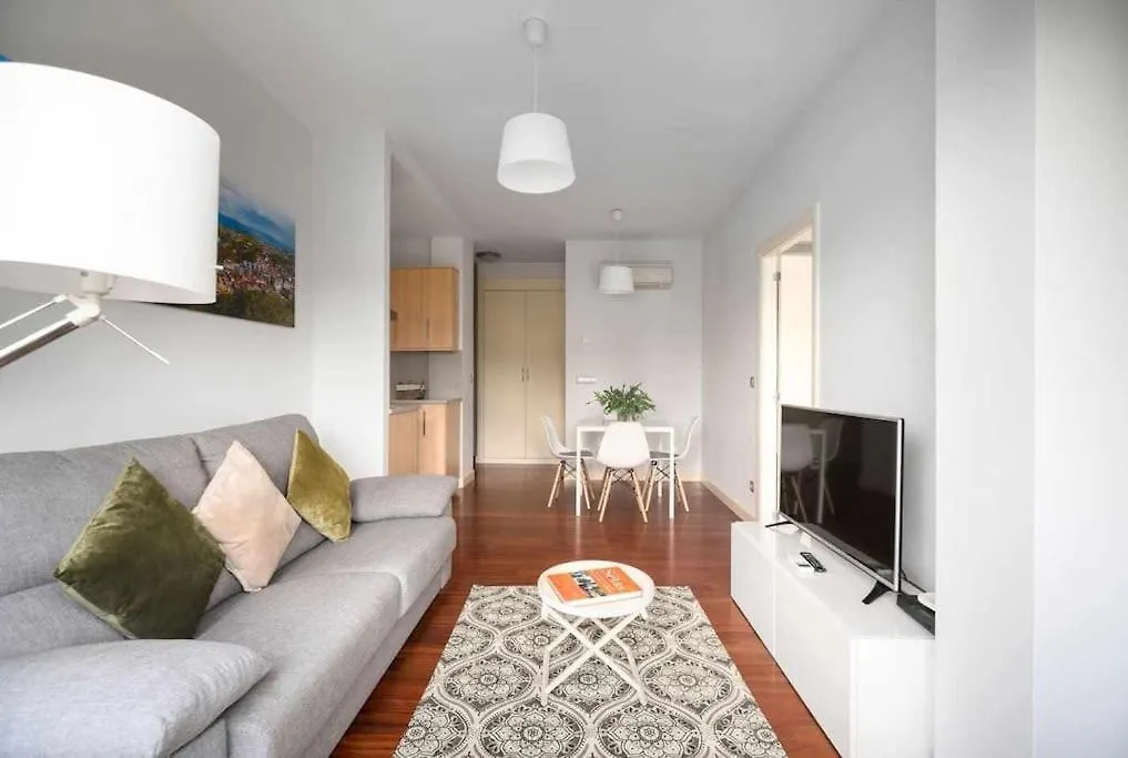 Atico Centro Para 3, Ac, Luz Y Comodidad San Sebastián 0*,